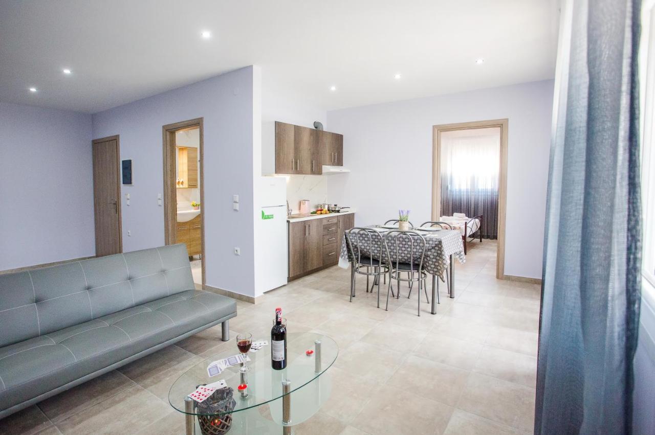 Apartamento Kaiafas Luxury Philoxenia Néa Péramos Exterior foto