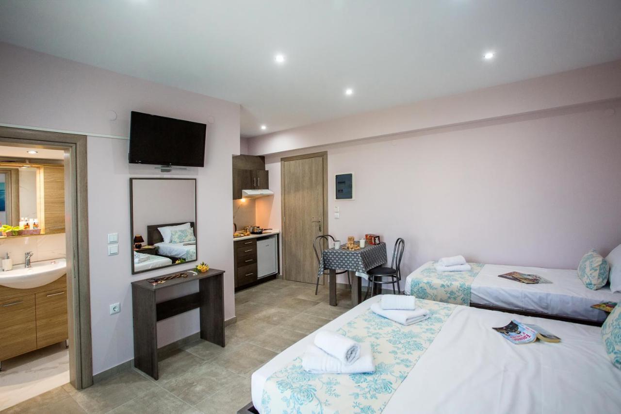 Apartamento Kaiafas Luxury Philoxenia Néa Péramos Exterior foto