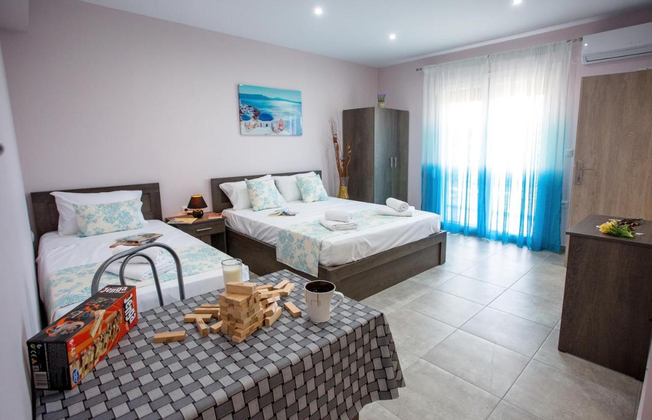 Apartamento Kaiafas Luxury Philoxenia Néa Péramos Exterior foto