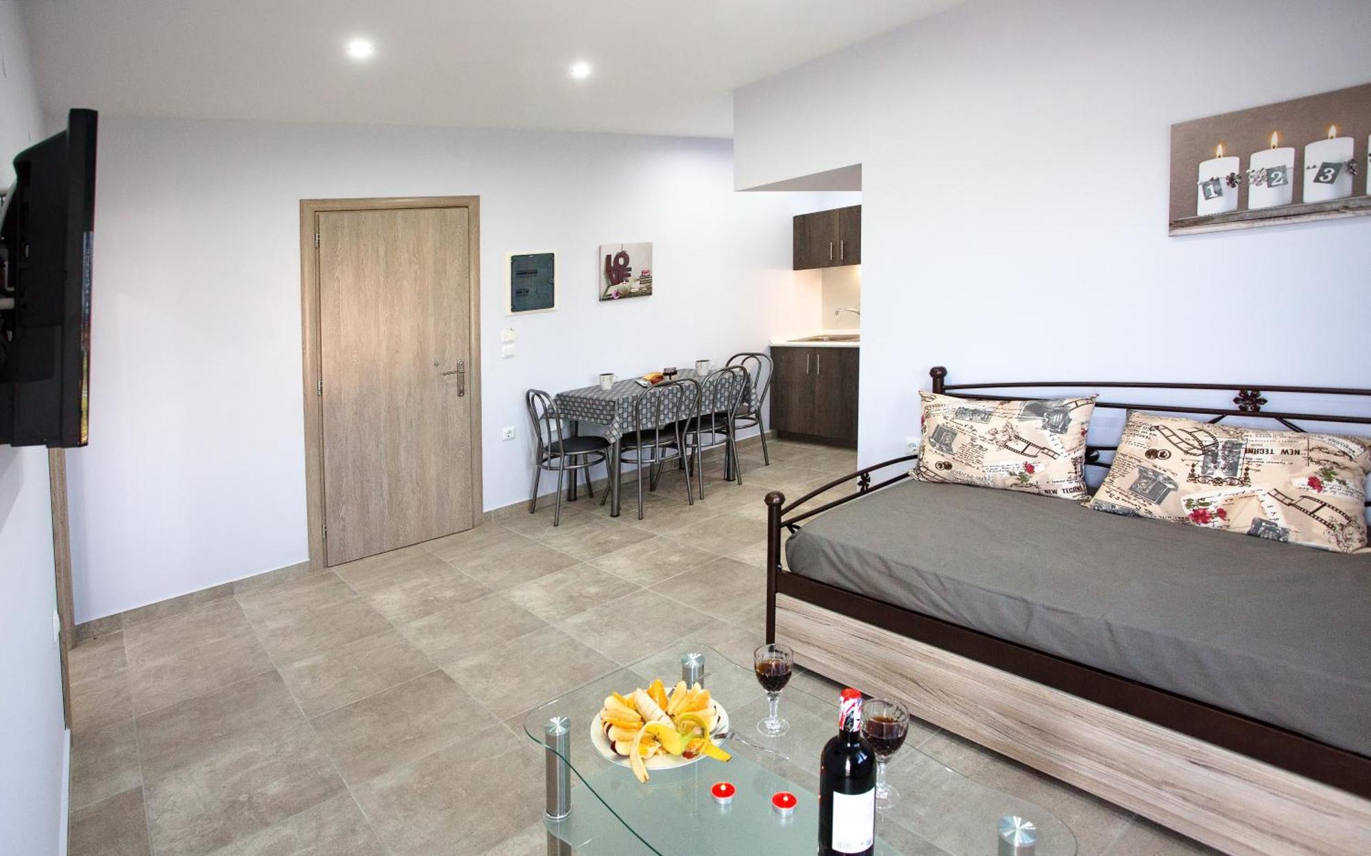 Apartamento Kaiafas Luxury Philoxenia Néa Péramos Exterior foto