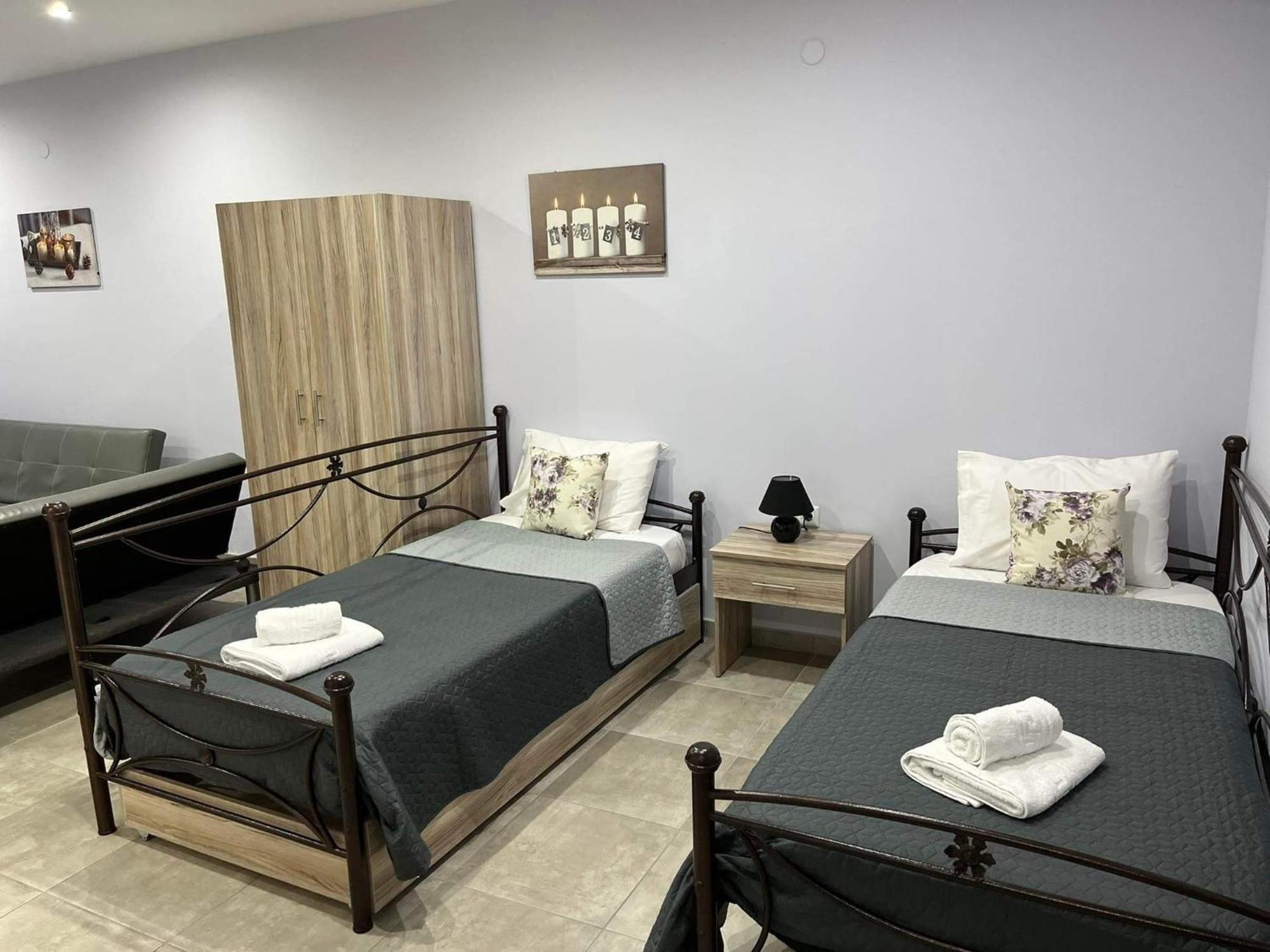 Apartamento Kaiafas Luxury Philoxenia Néa Péramos Habitación foto