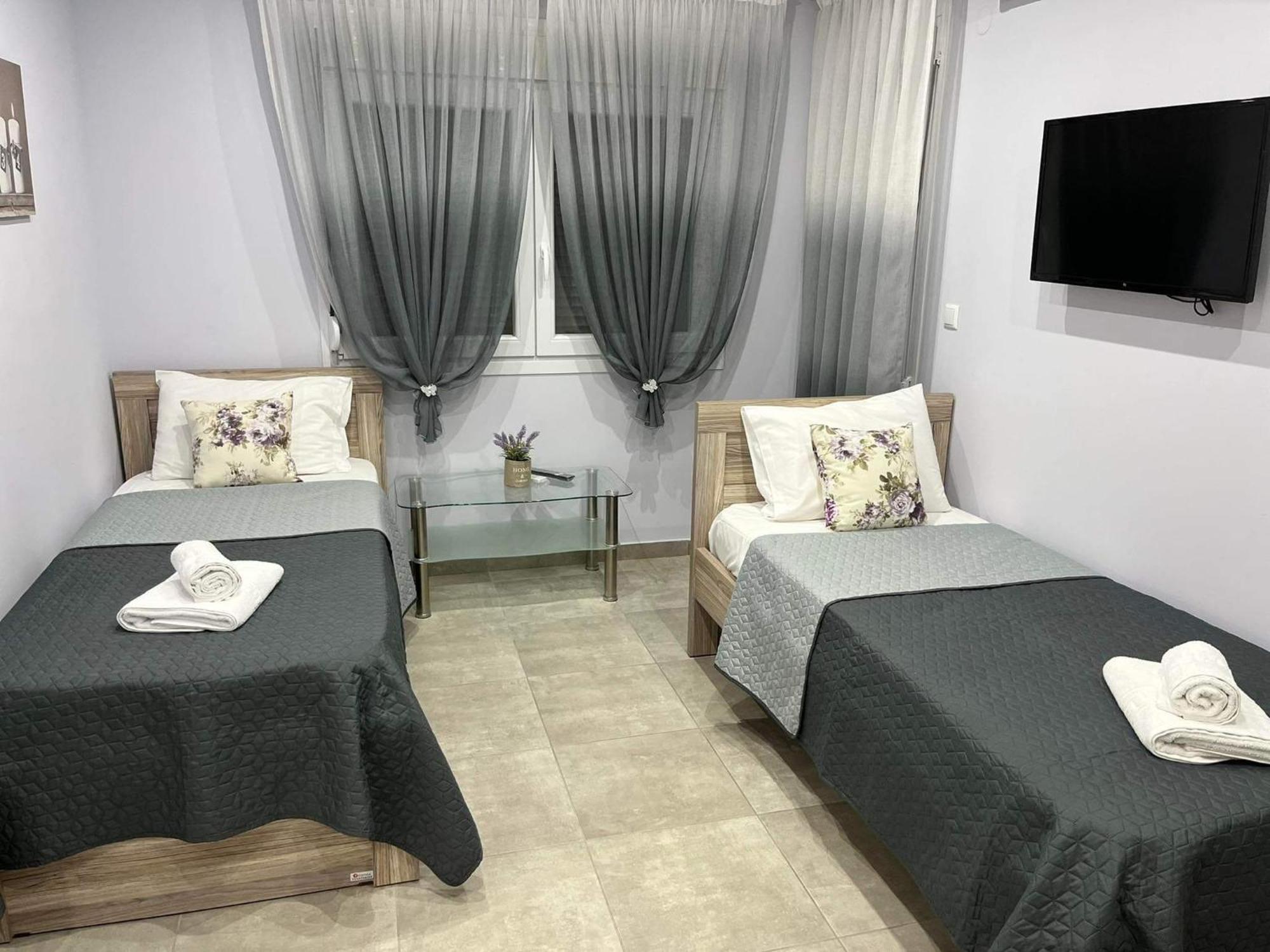 Apartamento Kaiafas Luxury Philoxenia Néa Péramos Habitación foto