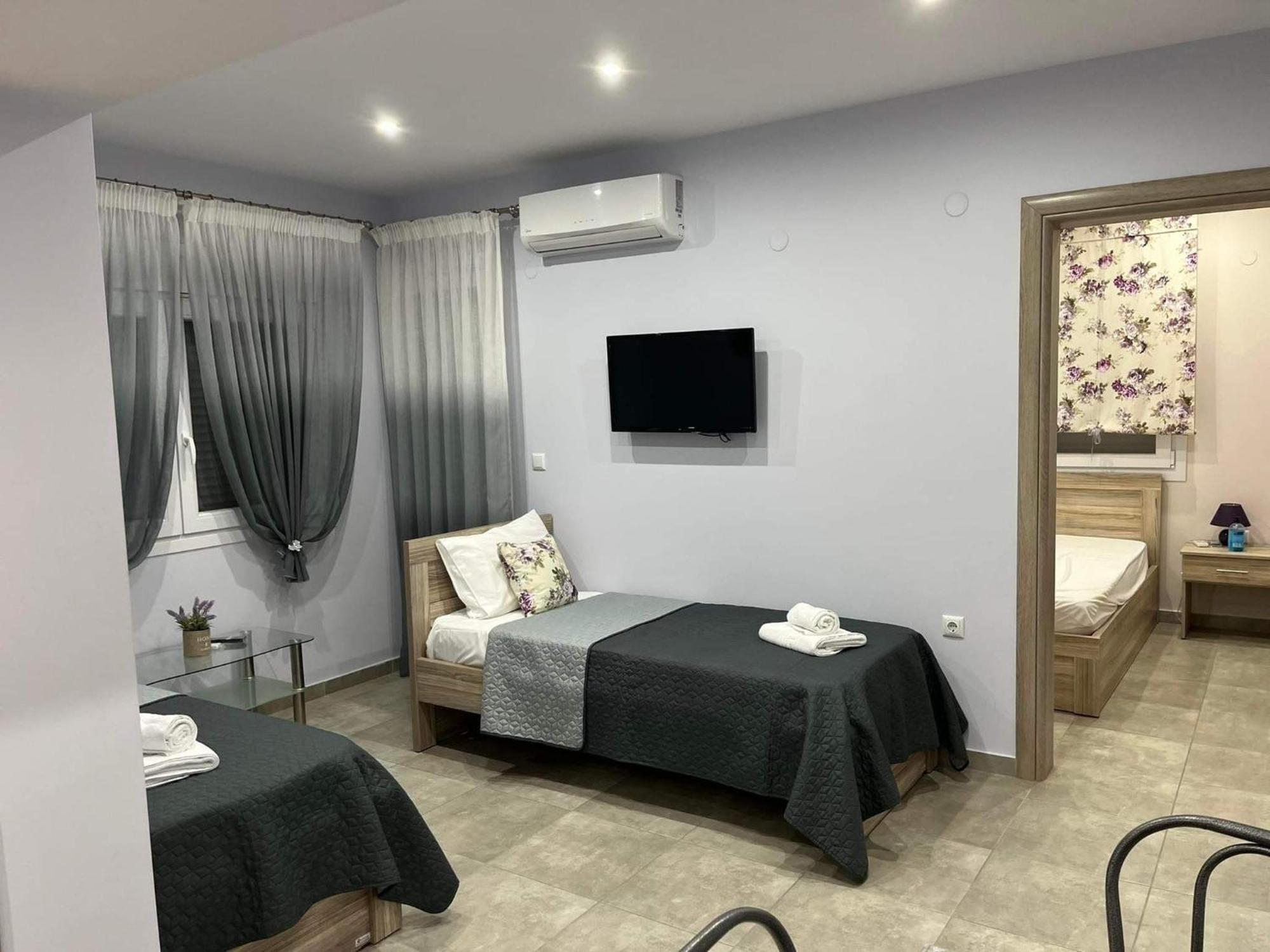 Apartamento Kaiafas Luxury Philoxenia Néa Péramos Habitación foto