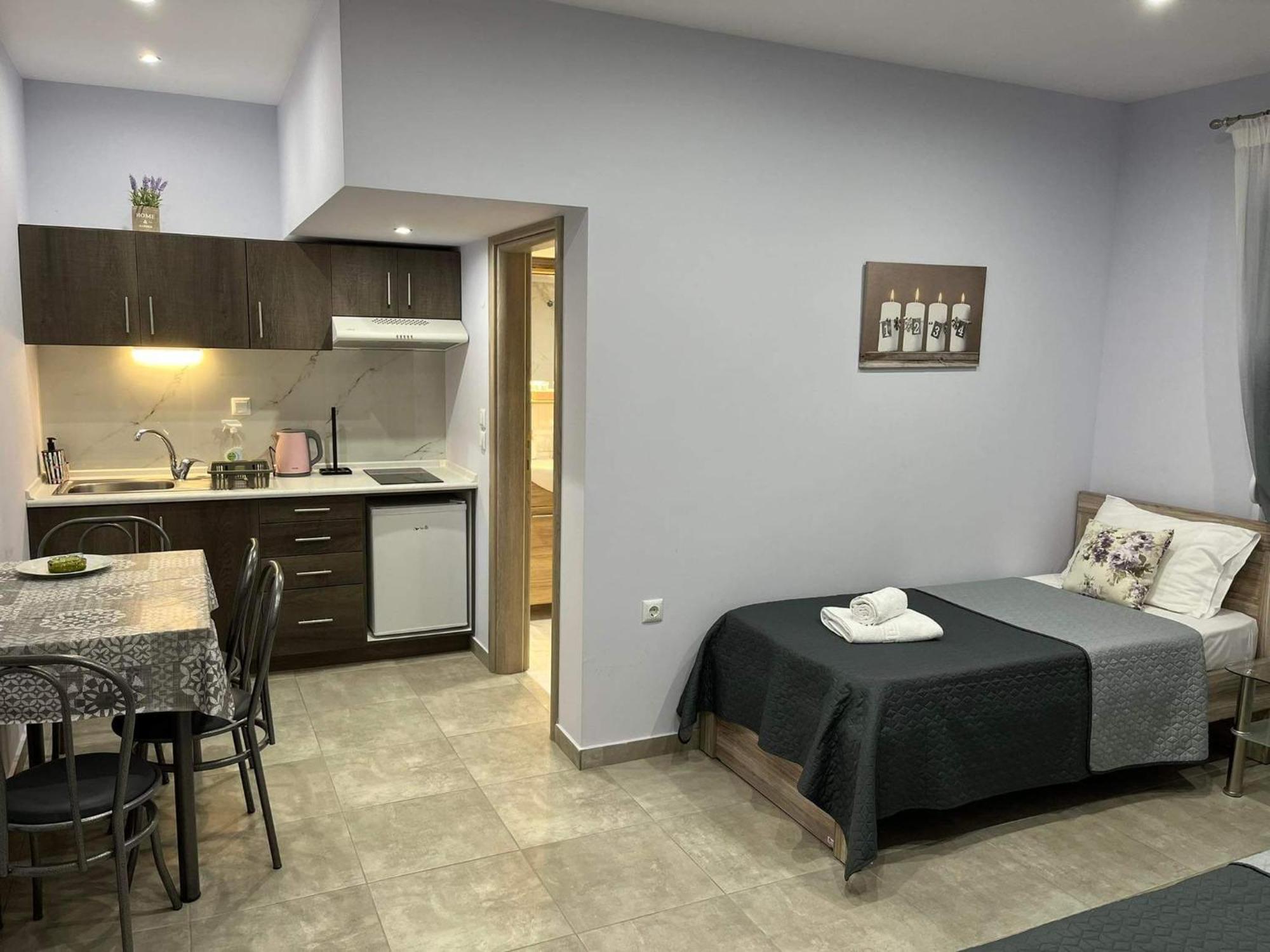 Apartamento Kaiafas Luxury Philoxenia Néa Péramos Habitación foto