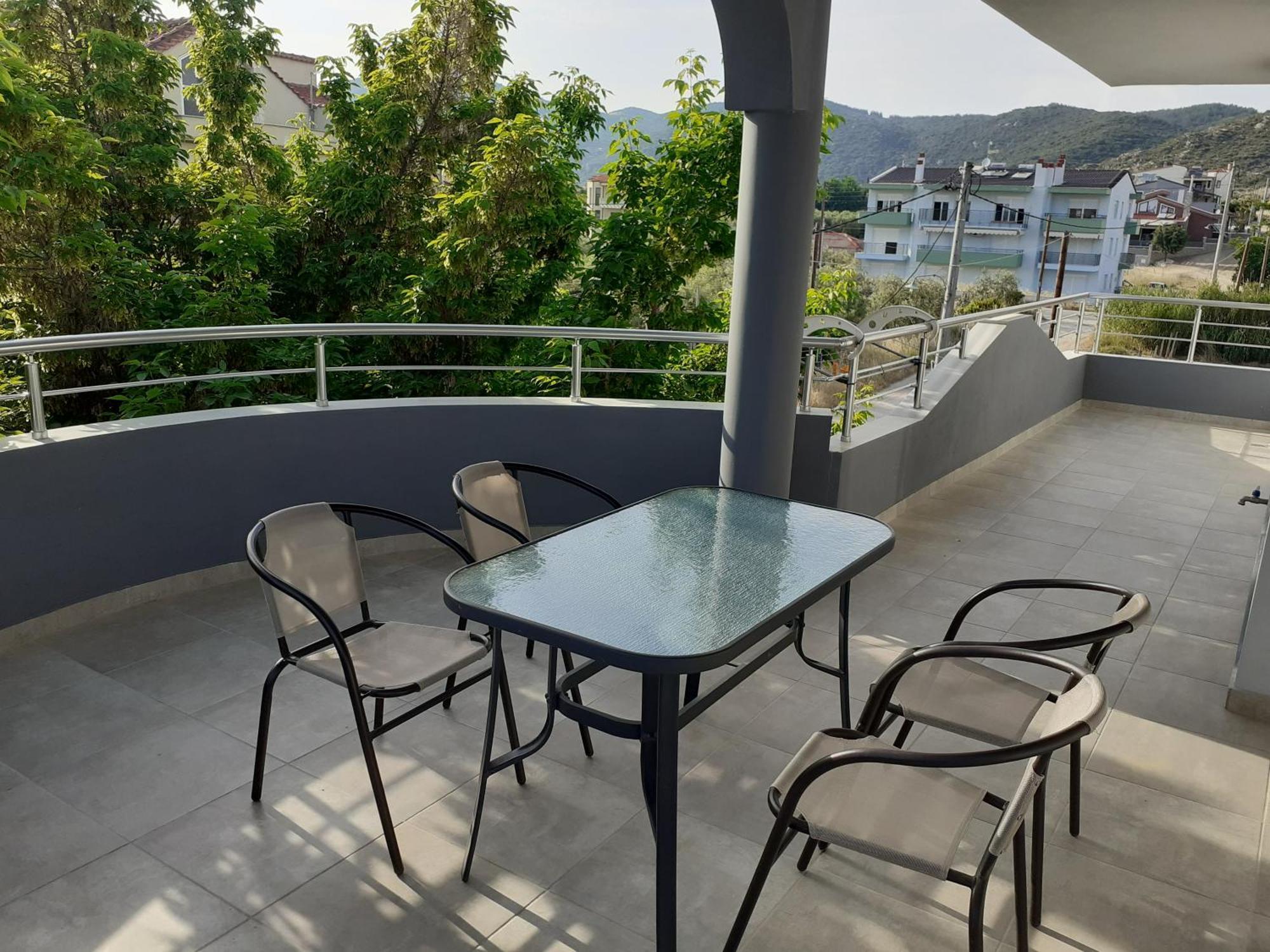 Apartamento Kaiafas Luxury Philoxenia Néa Péramos Habitación foto